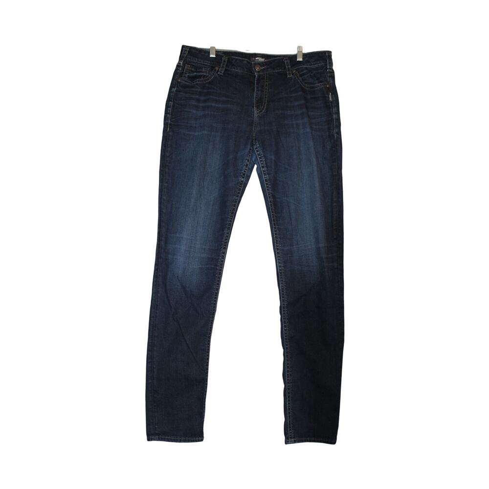 Silver SUKI High Super Skinny Jeans Womens Size W38X37